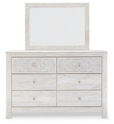 Paxberry Queen Panel Bed, Dresser, Mirror,  Chest and Nightstand